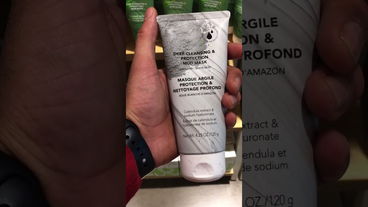 Mud Mask and facial Cleanser 