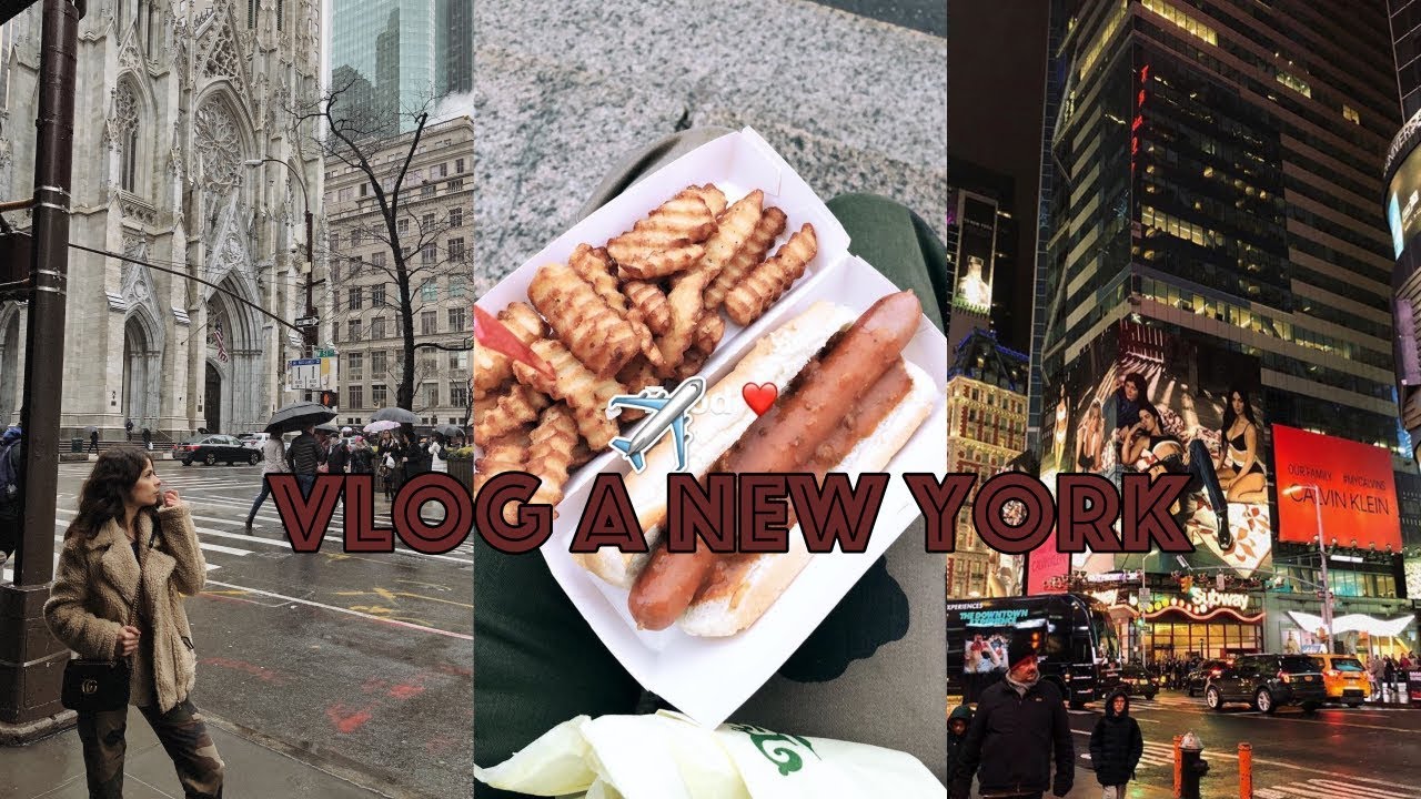VLOG A New York N°1 : Appartement tour, Times Squares, Shopping & more