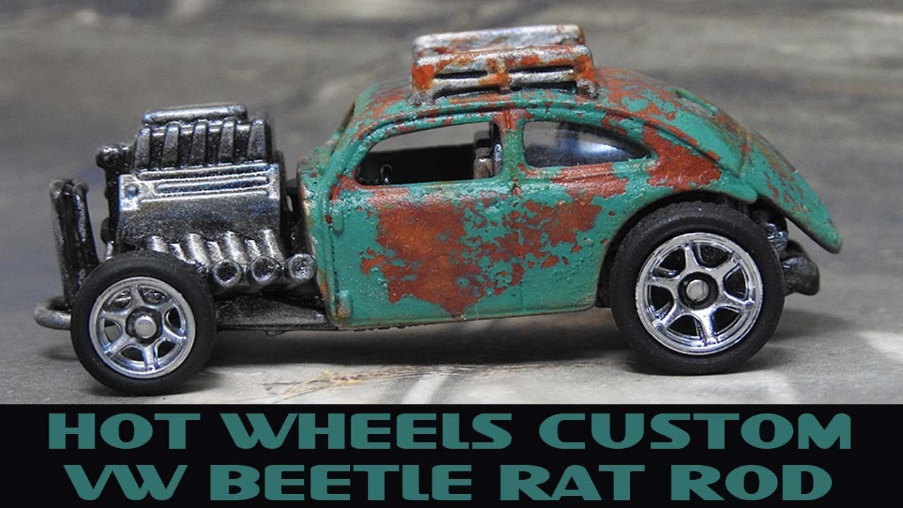Hot Wheels Custom Volkswagen Beetle Rat Rod