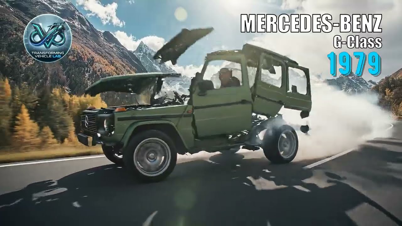 Mercedes-Benz Evolution 1886 - 2070 | 4 Minutes of Car Transformation