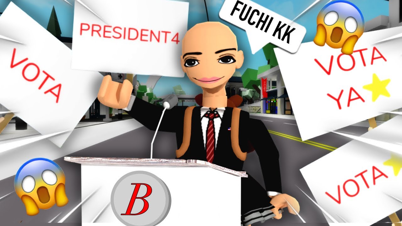 🤣Siendo Presidenta en Brookhaven  😆/Roblox