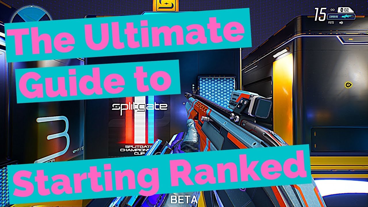 The Ultimate Beginners Guide to Splitgate's Ranked 3v3 Takedown!