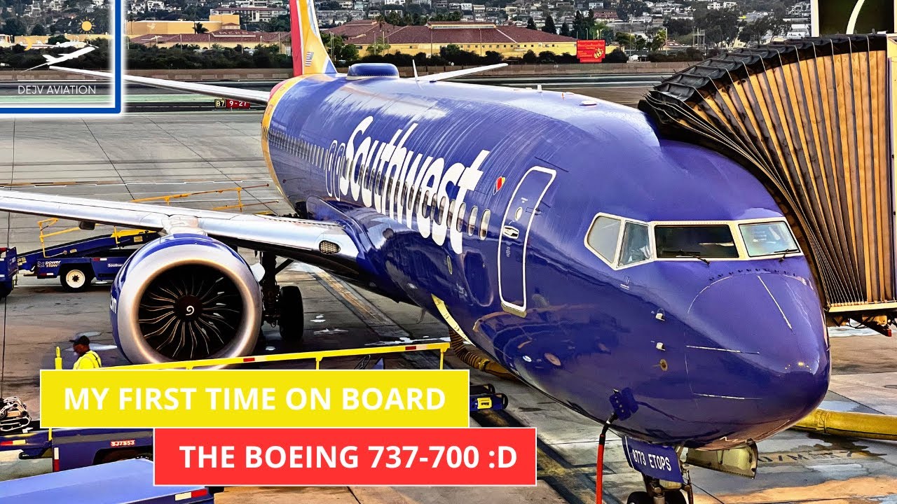 [4K] TRIP REPORT | First time aboard the Boeing 737-700! | Southwest Airlines | San Diego - San Jose
