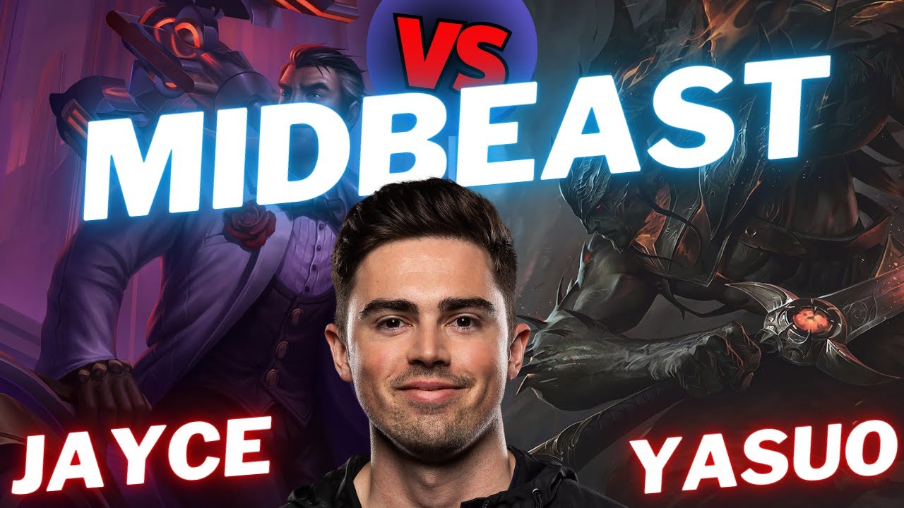 MIDBEAST | JAYCE VS YASUO | MID GAMEPLAY | Patch 14.15 / Season 14 | #LeagueofLegends