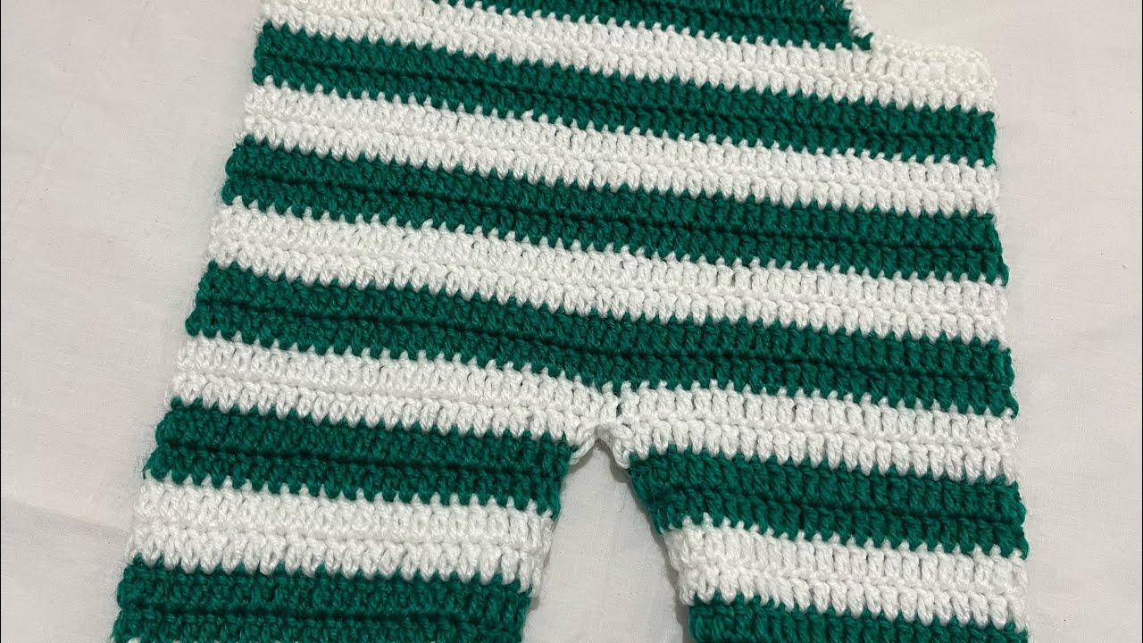 P2 Crochet baby romper set  ( pant) 6 to 9 months 