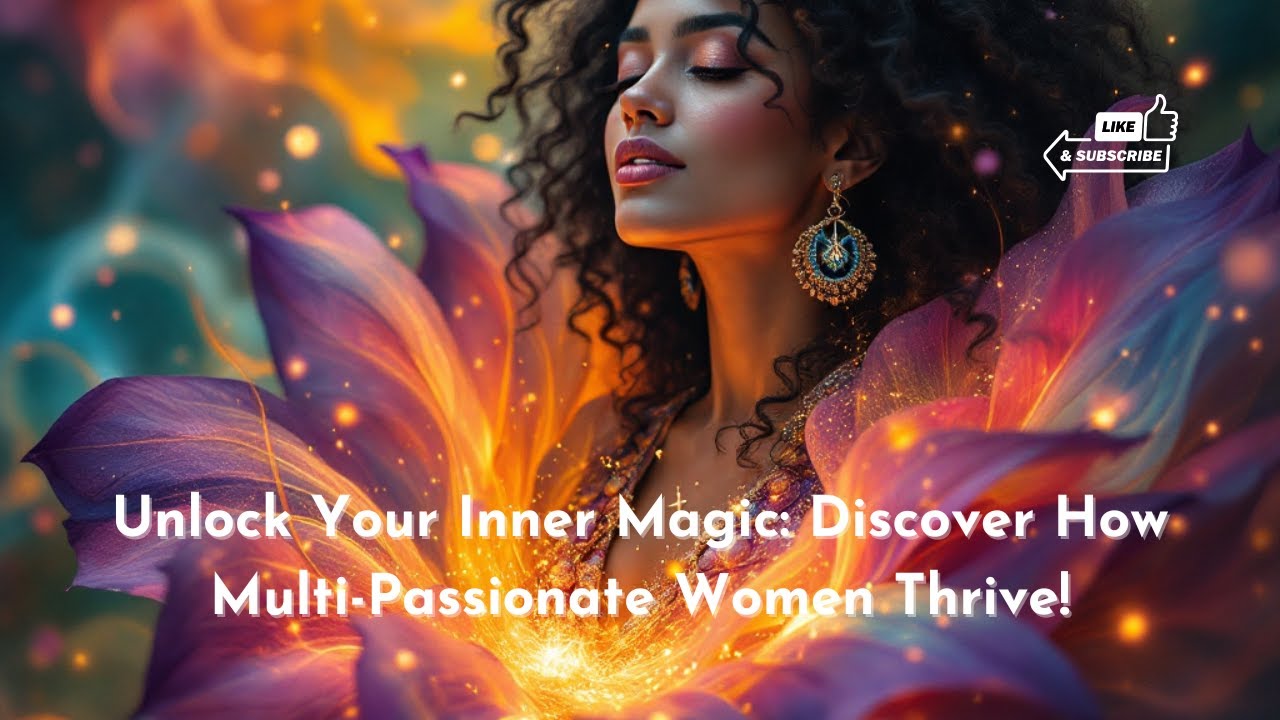 🌟 Unlock Your Inner Magic: Discover How Multi-Passionate Women Thrive! 🌟