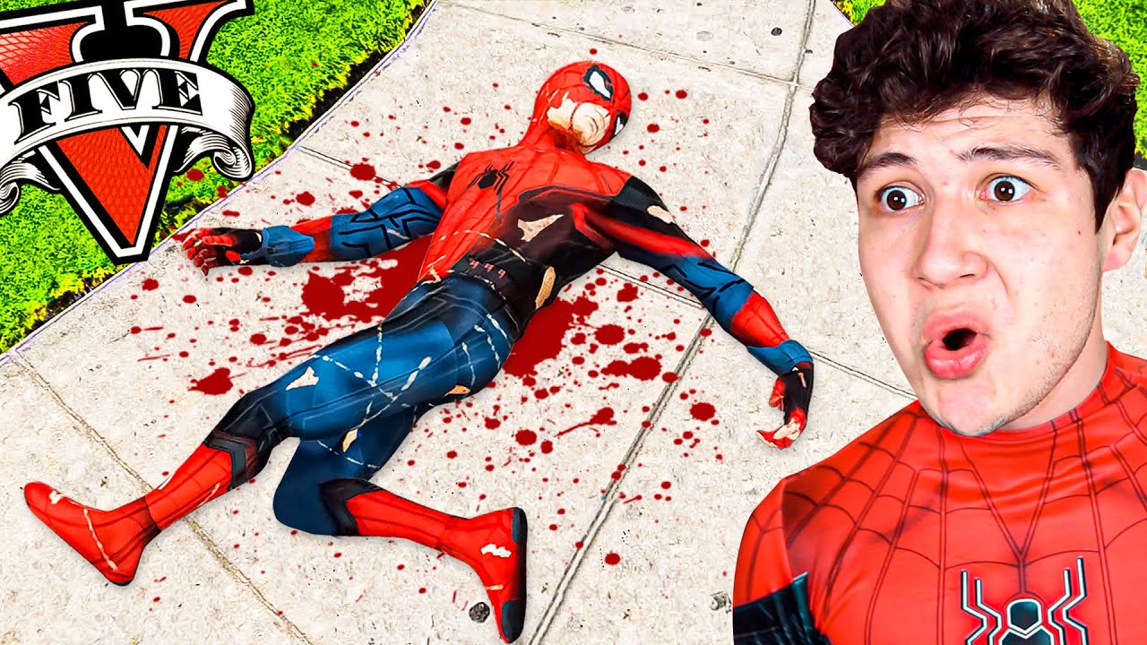 Le ROMPO TODOS los HUESOS a SPIDERMAN en GTA 5... 🕷️🦴 (Mods)