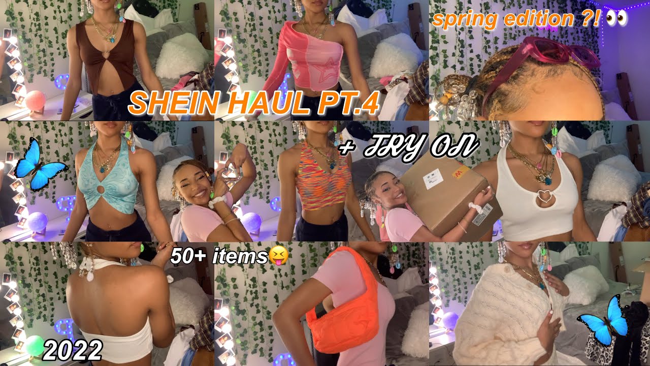 *HUGE* (50+ ITEMS) SHEIN TRY-ON HAUL 2022 | SPRING EDITION | Pahla Jade |