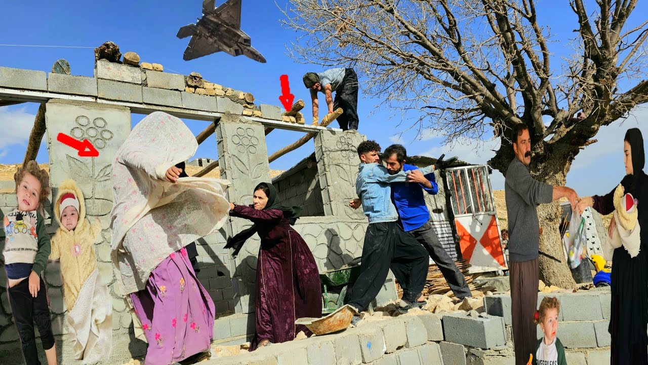 Why did the single mother leave her home? Her ex-husband arrives and takes her children