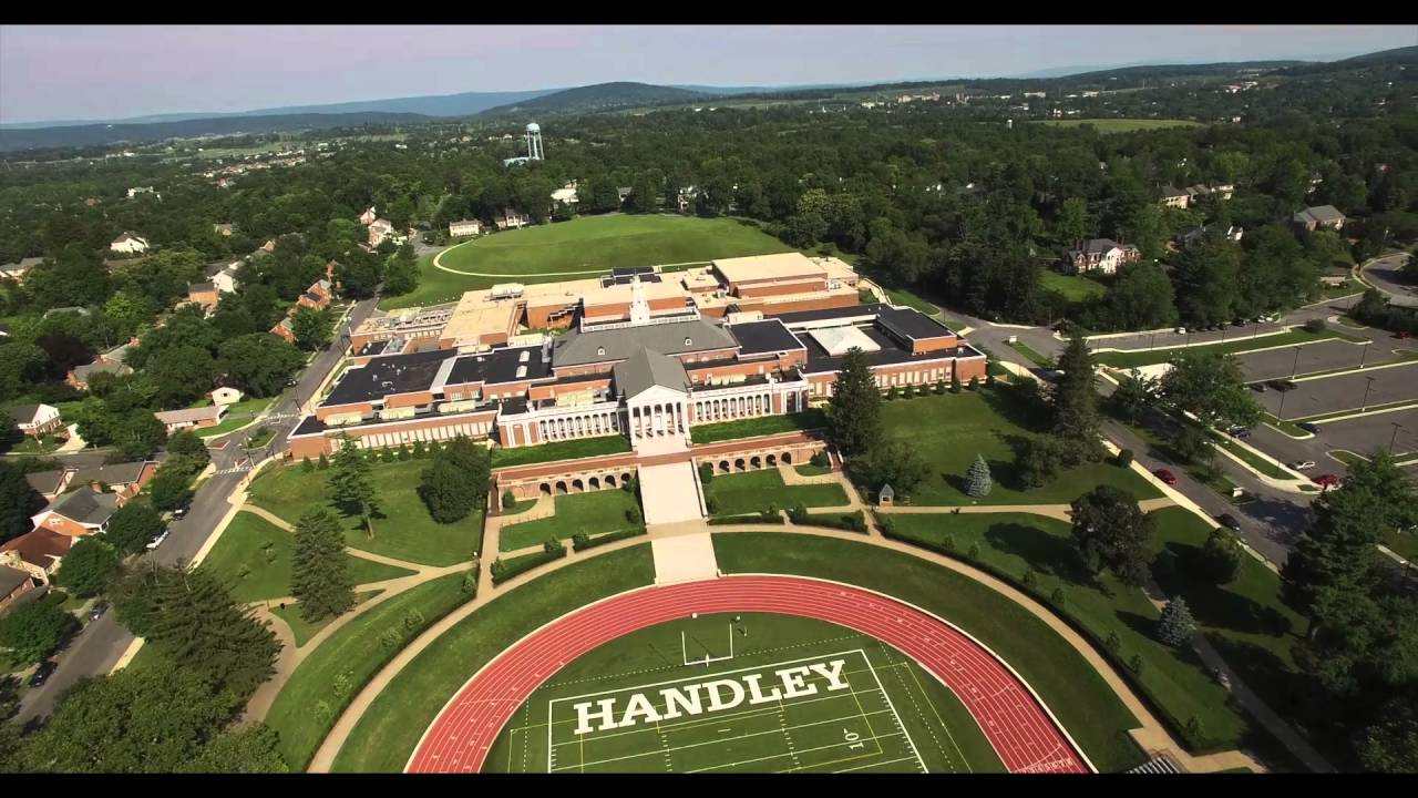 Handley High School Aerial Views Winchester, VA