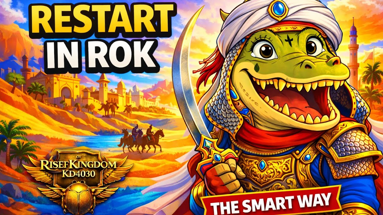 I’m Restarting Rise of Kingdoms the Smart Way