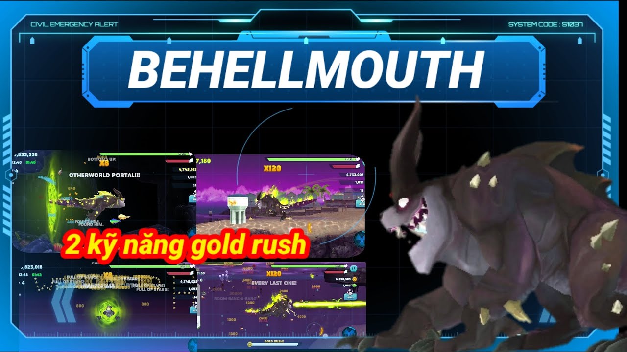 Behellmouth - New shark - Hungry shark evolution