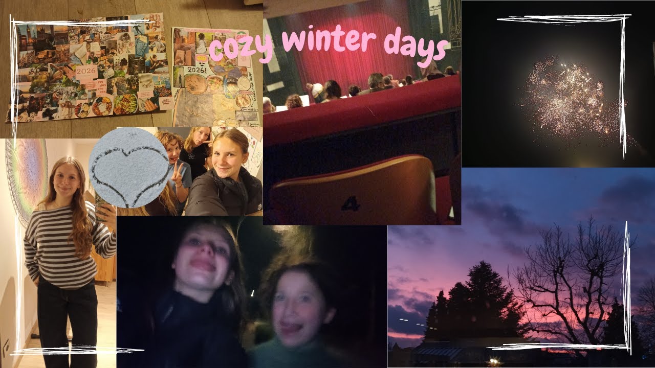 WINTER DAYS IN MY LIFE!⛄️🎄🎆 | kerst, sneeuw, vision boards,...