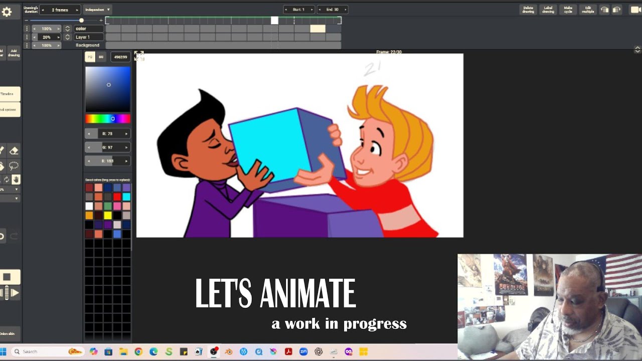 LET'S ANIMATE a work in progress