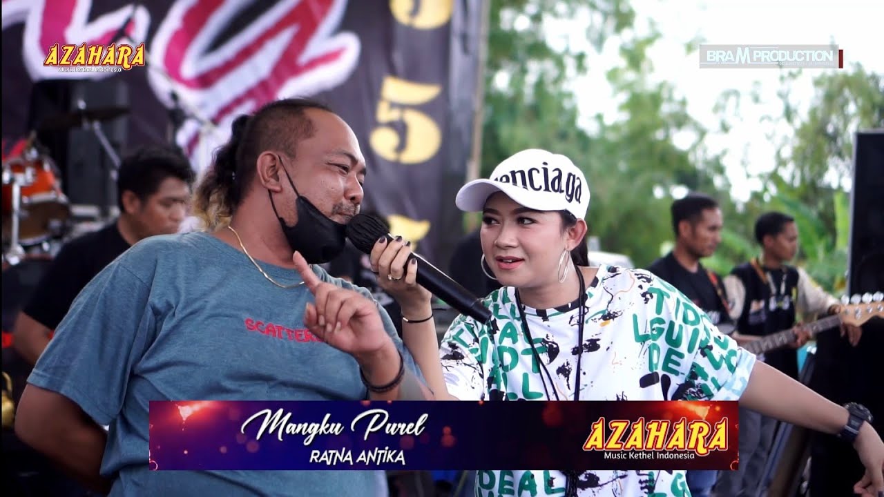 RATNA ANTIKA Mangku Purel - Om.AZAHARA Live (garang community) - Sombrow Audio