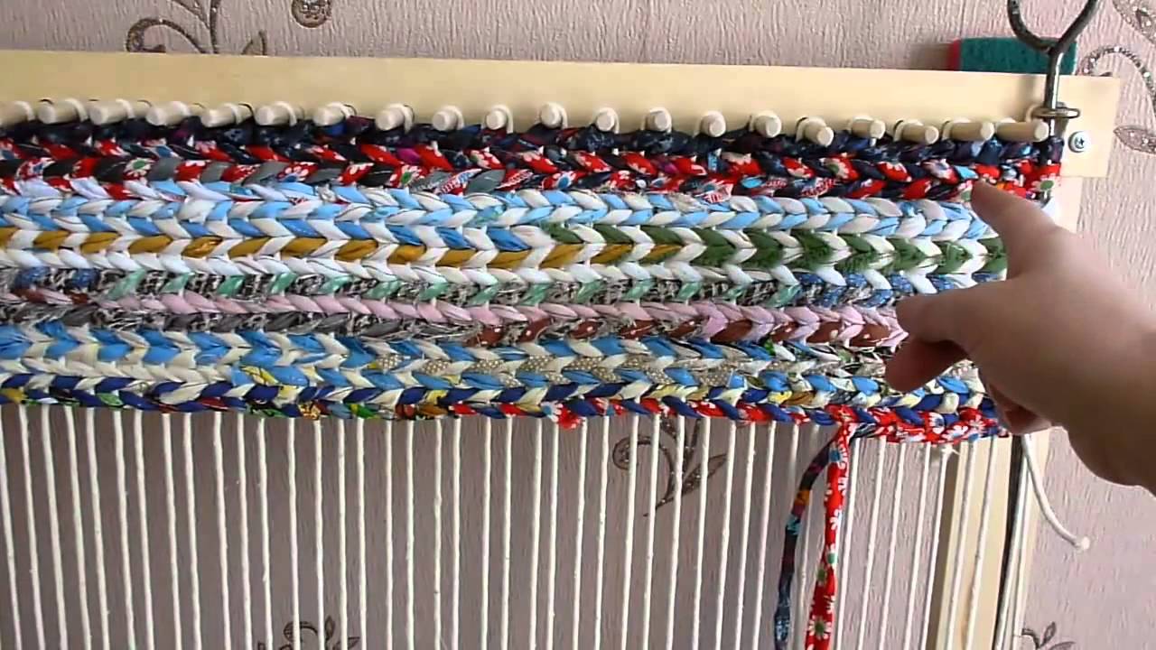 Коврик из лоскутков