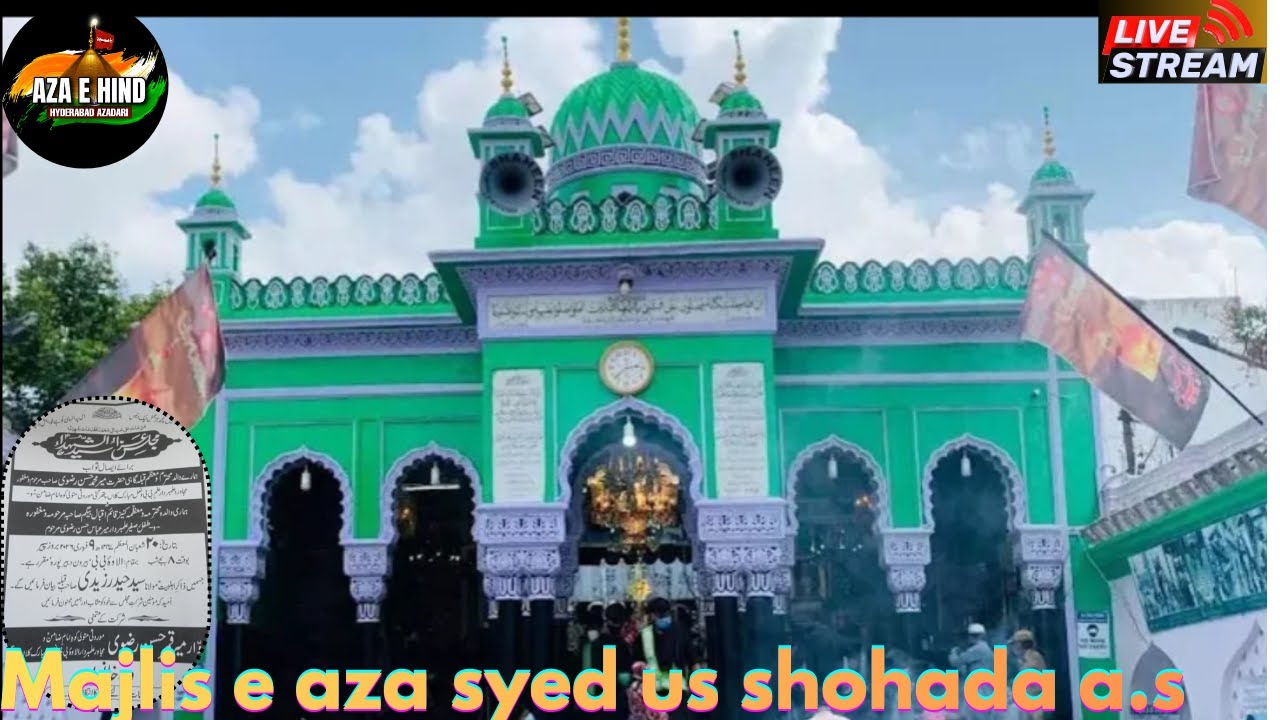🔴LIVE:Majlis-e-Aza barah-e-Esaal-e-Sawab VENUE ALAW E BIBI DEBEERPUEA 9 FEB 2026  HYDRABAD||INDIA..