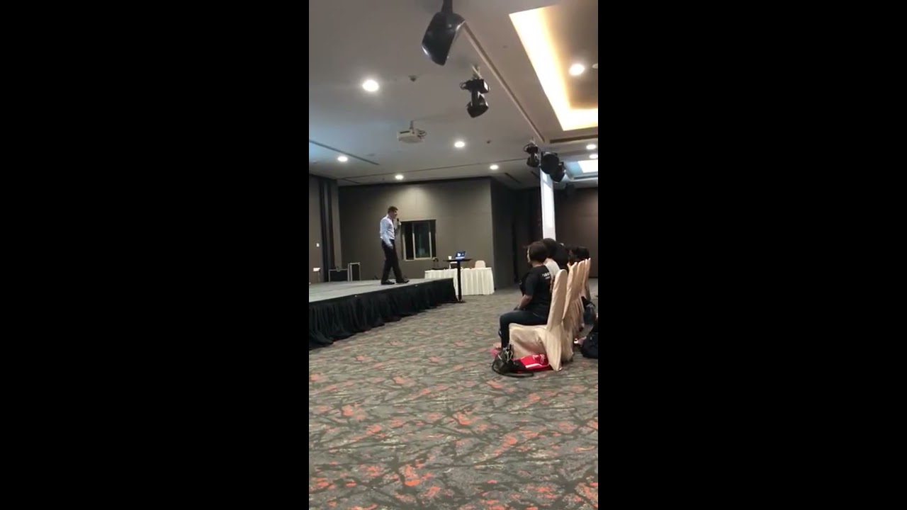 Tim Errington's breathing demonstration