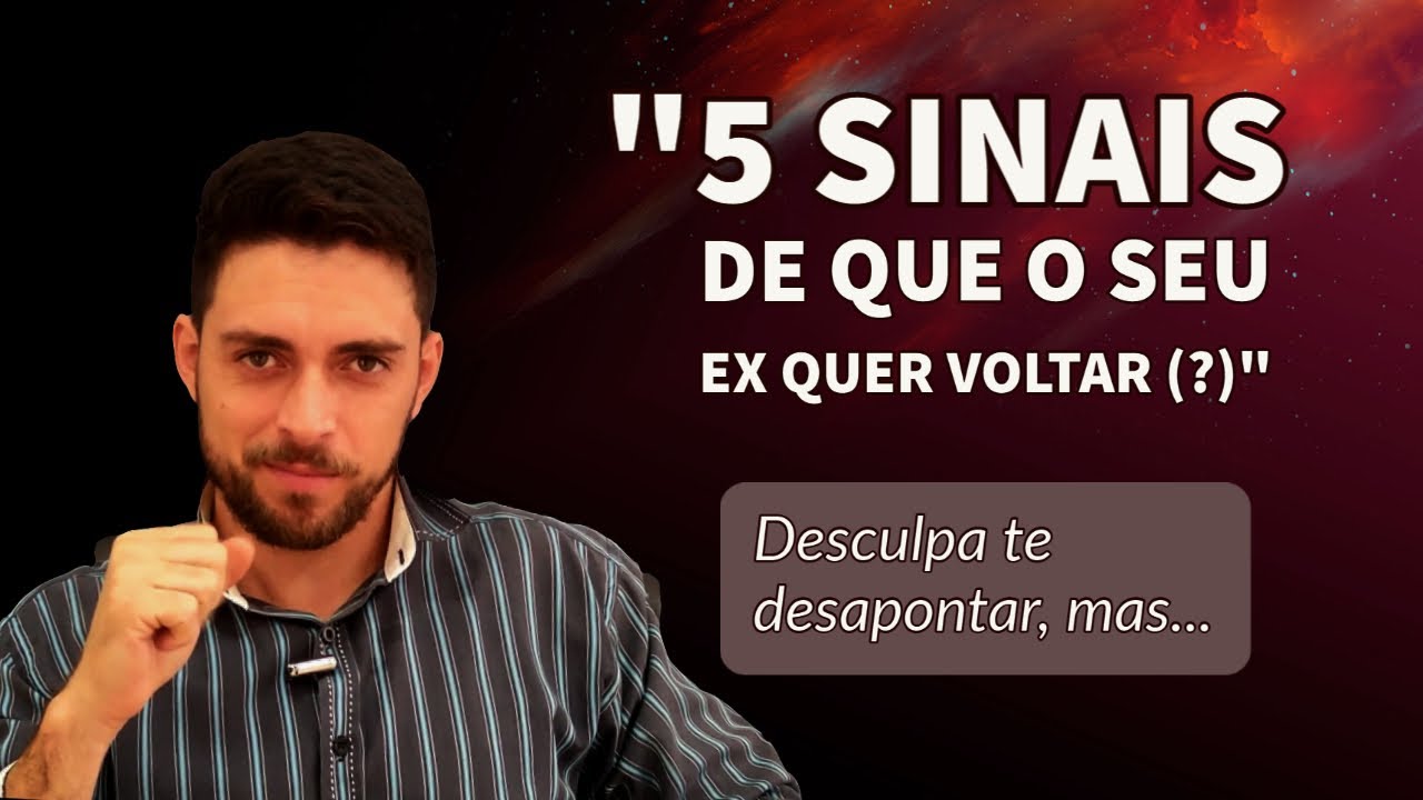 SEU EX QUER VOLTAR? OU ESTÃO TE ENGANANDO?