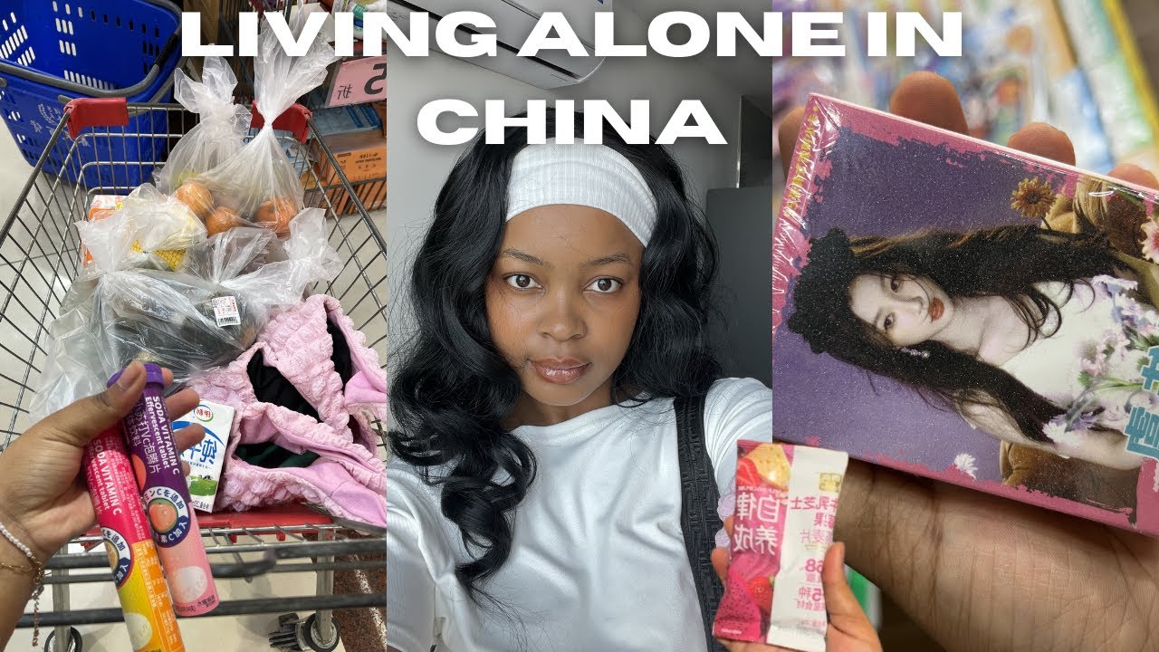 Living alone in China|Spend a day with me| payday, grocery shopping , bar…