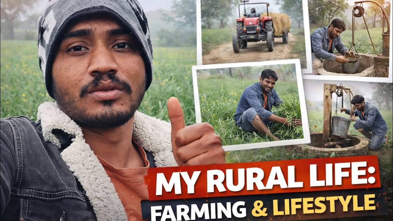My First Vlog 😱 गांव की असली ज़िंदगी 😍 खेती-बाड़ी और मेरा सफर 
