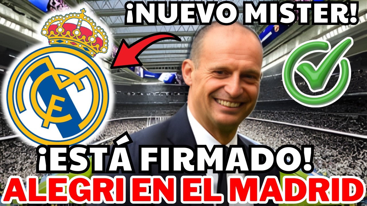 🚨¡URGENTE! EL REAL MADRID ABUNCIA SU NUEVO ENTRENADOR / TREMENDA SORPRESA NOTICIAS DEL REAL MADRID