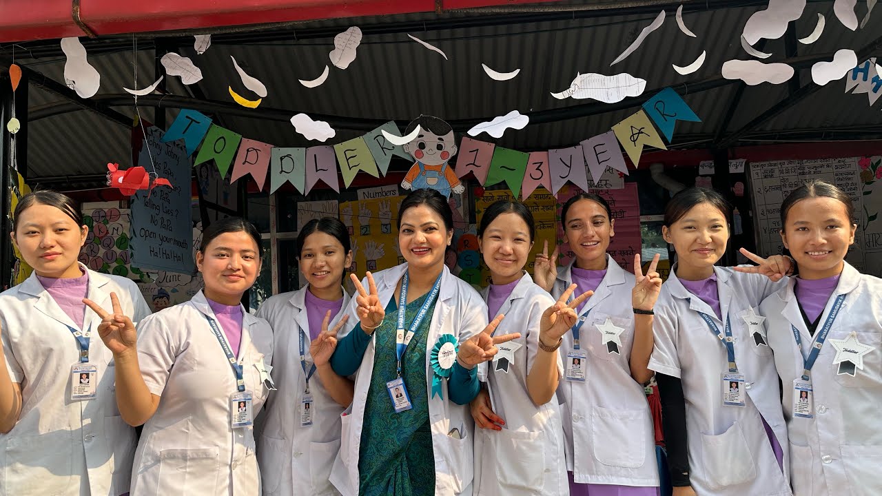 Toy exhibition organized by 3rd year pcl nursing students 🧸/Bharatpur Samudayik Hospital Ltd 