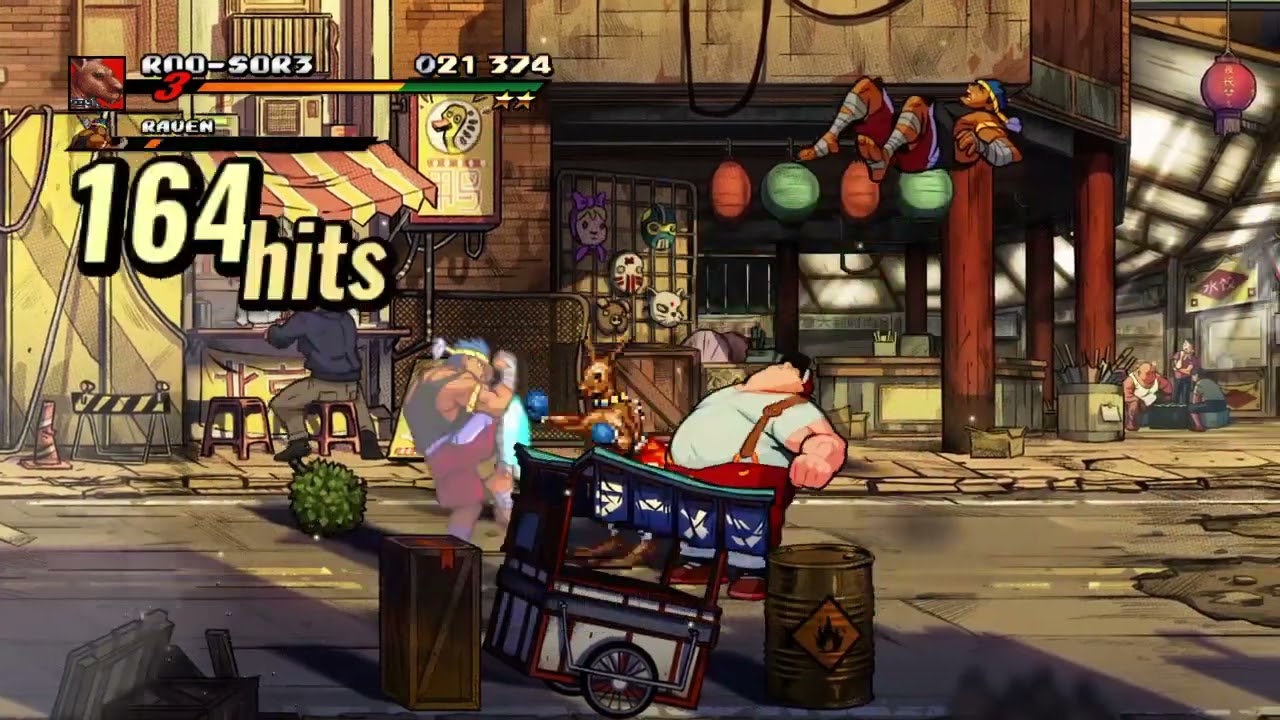 Streets of rage 4: Chinatown - 1 player - solo