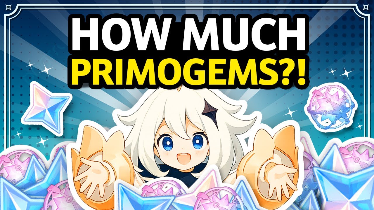 How Many Primogems Can You REALLY Get in Genshin Impact?! Full Calculation | F2P vs Light Spender