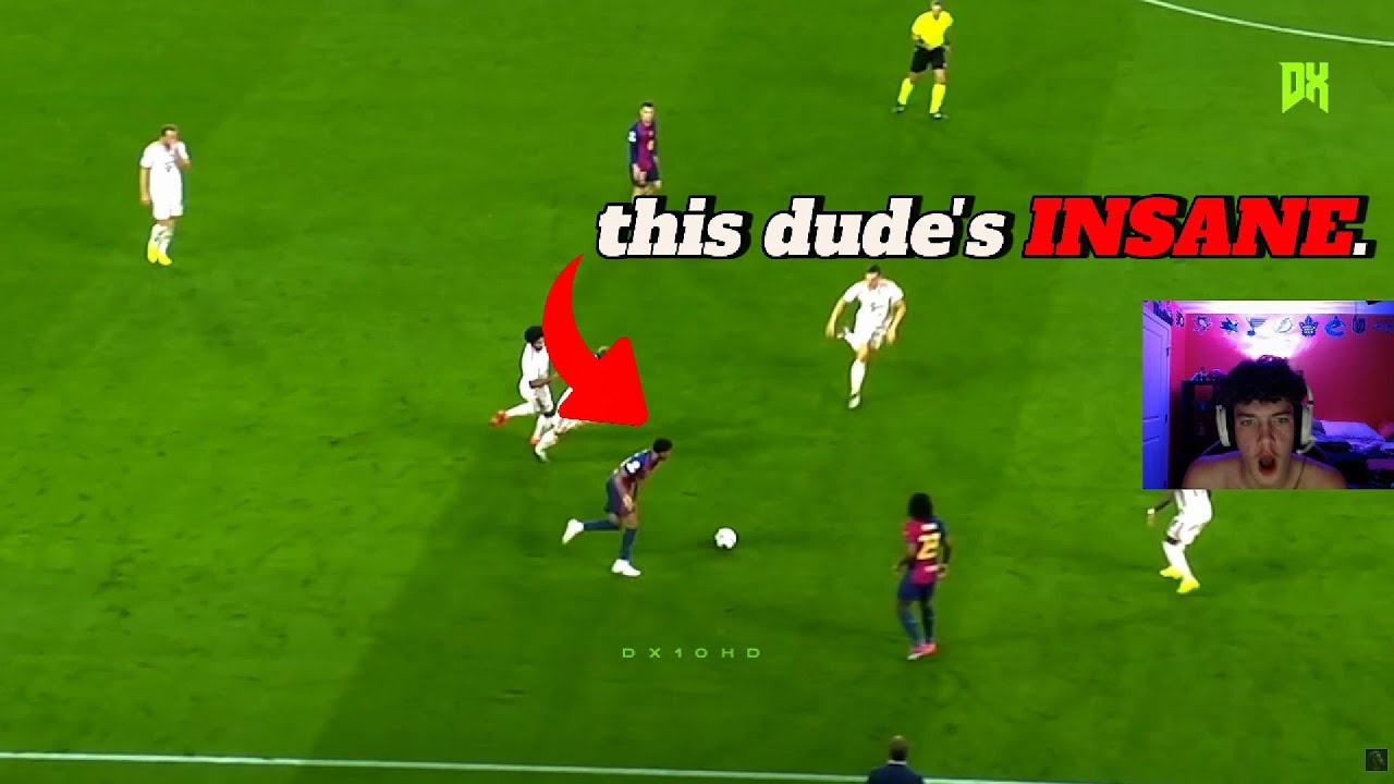 FOOTBALL AND HOCKEY PLAYER REACTS TO LAMINE YAMAL HIGHLIGHTS