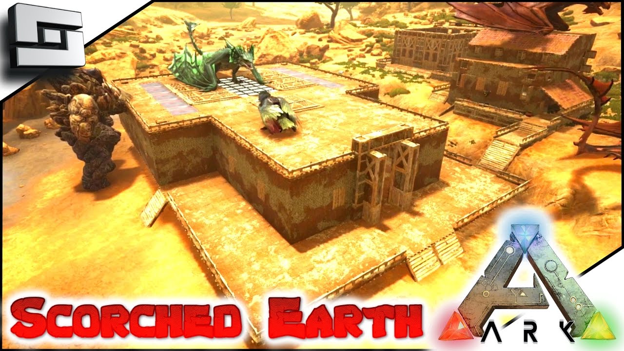 ARK: Scorched Earth - ADOBE BASE REDESIGN! E33 ( Ark Survival Evolved Gameplay )