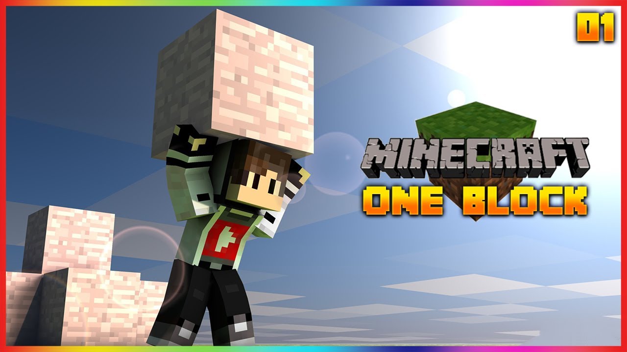 I Spent 5 Days in ONE BLOCK Minecraft #01 | in Telugu