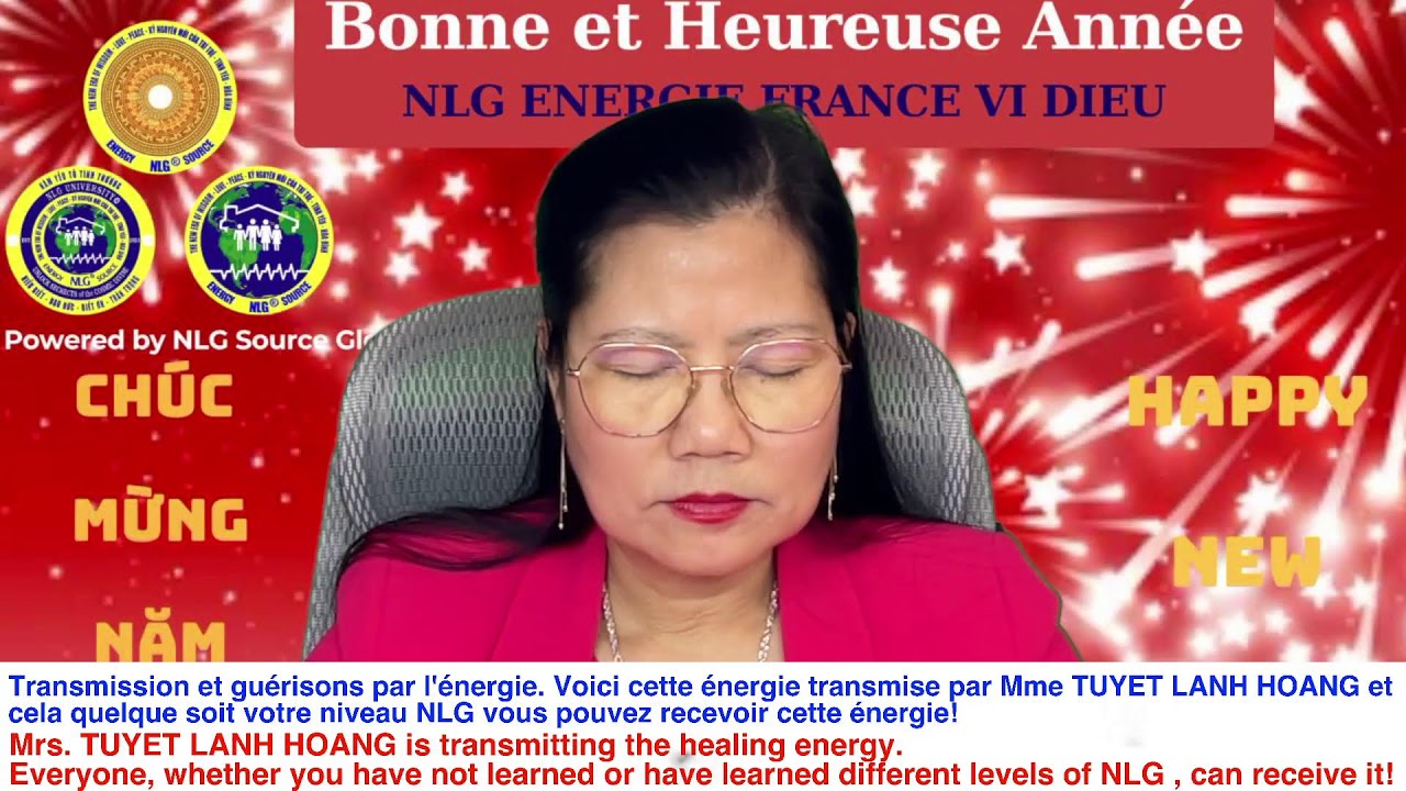 TUYET LANH HOANG-NLG FRANCE VI DIEU TRANSMISSION 15.01.2026 (14:30' CEST)-(21:30' UTC+8)