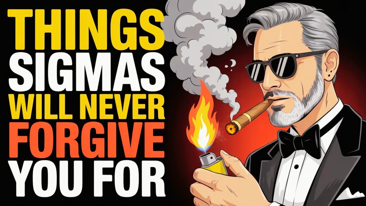 7 вещей, за которые мужчина из Sigma Male НИКОГДА вам не простит.