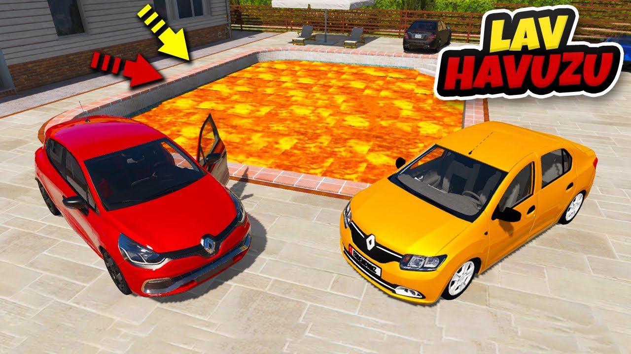 2013 Model Arabalar Lav Havuzuna Atlıyor - GTA 5