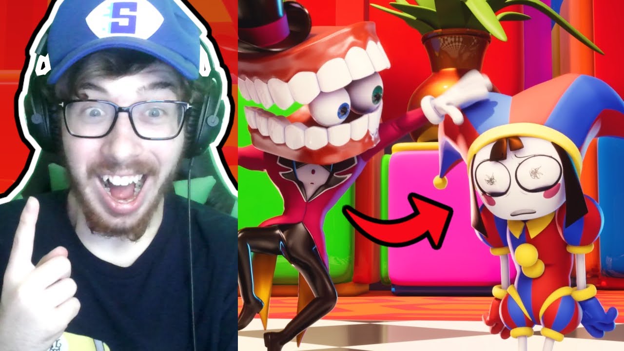 THE AMAZING DIGITAL CIRCUS: PILOT Reaction! | POMNI LOSES HER MARBLES!!! | SMG001