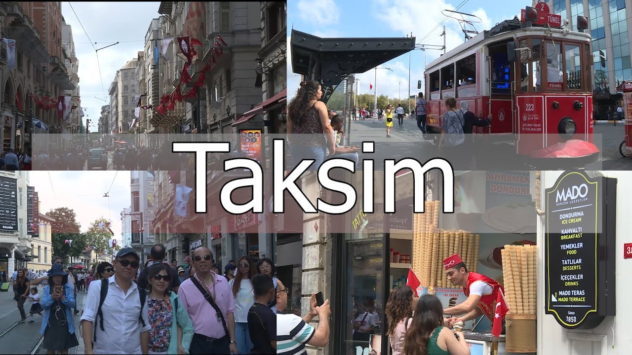 Dünyanın ən çox turist qəbul edən məkanlarından biri   İstanbulun “Taksim” meydanı