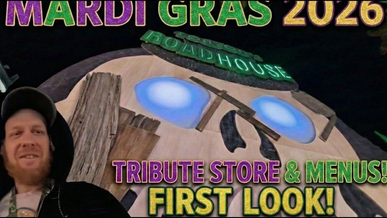 Inside the 2026 Mardi Gras Tribute Store + Food Booth Menus