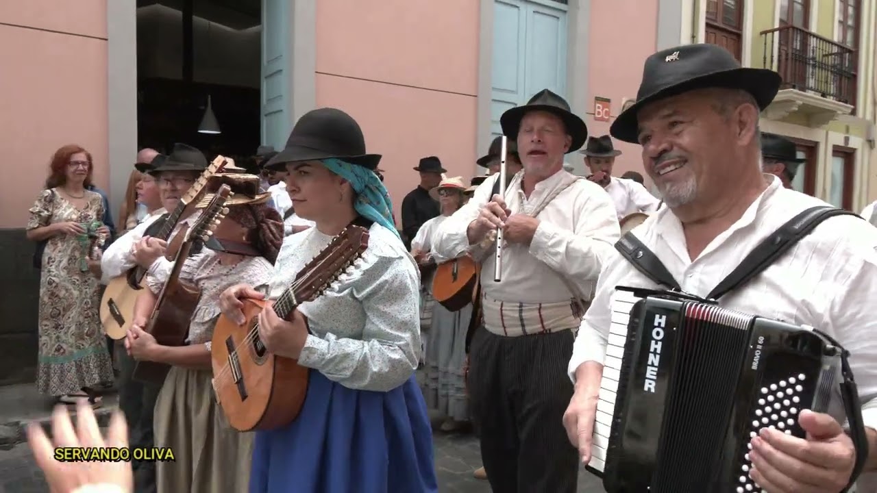 ROMERIA DE LAS MARIAS EN SANTA Mª DE GUIA 2024 1ª PARTE SERVANDO OLIVA