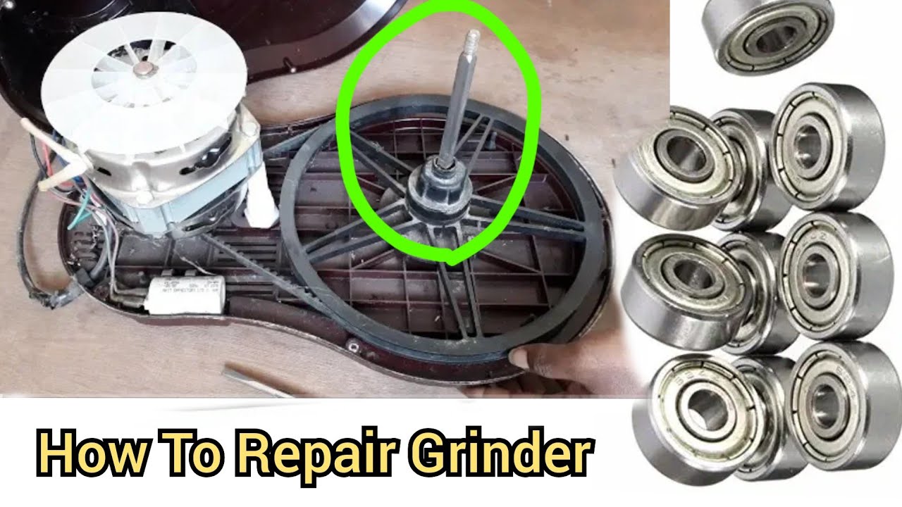 How to repair Amma wet grinder  Changing bearing Changing belt in Tamil Table Top wet grinder Repair