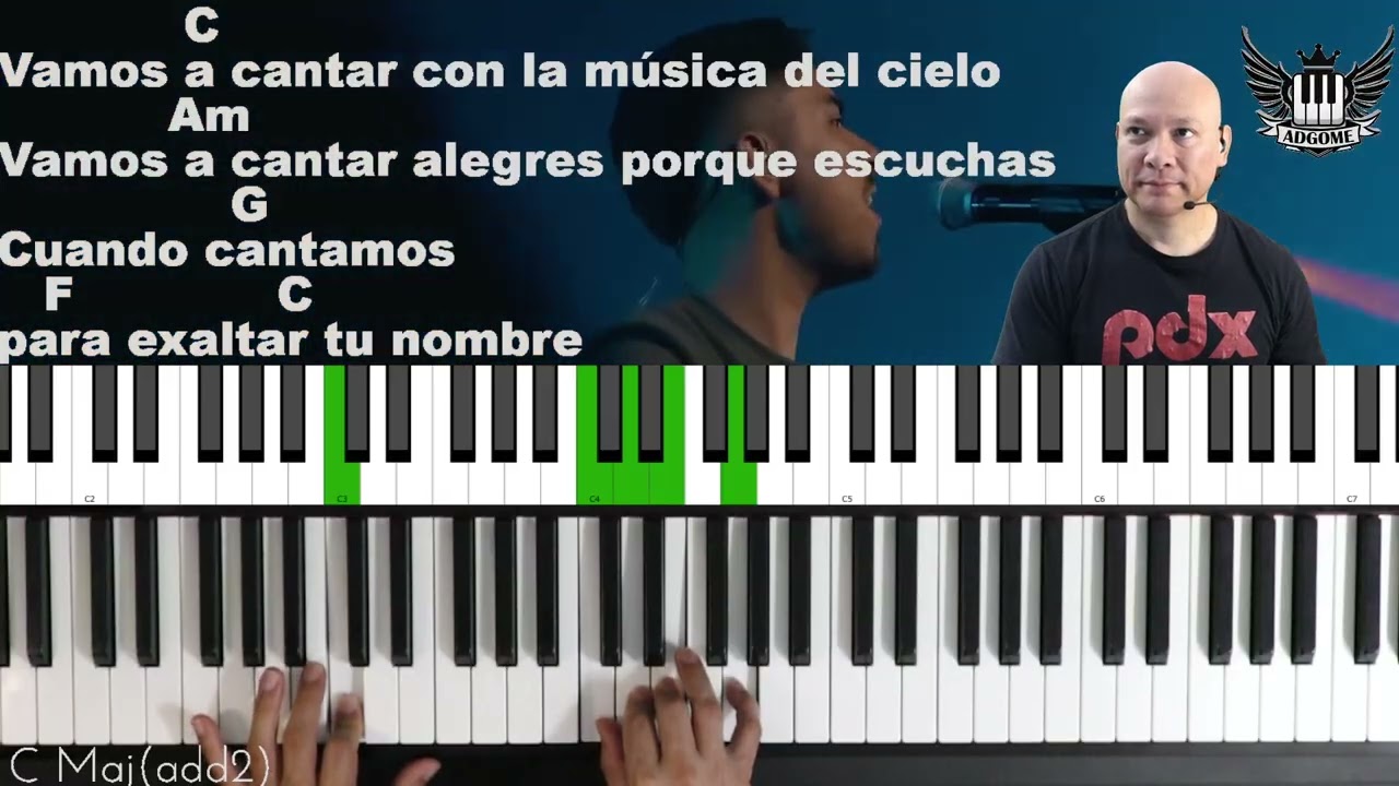 Vamos A Cantar Piano Tutorial