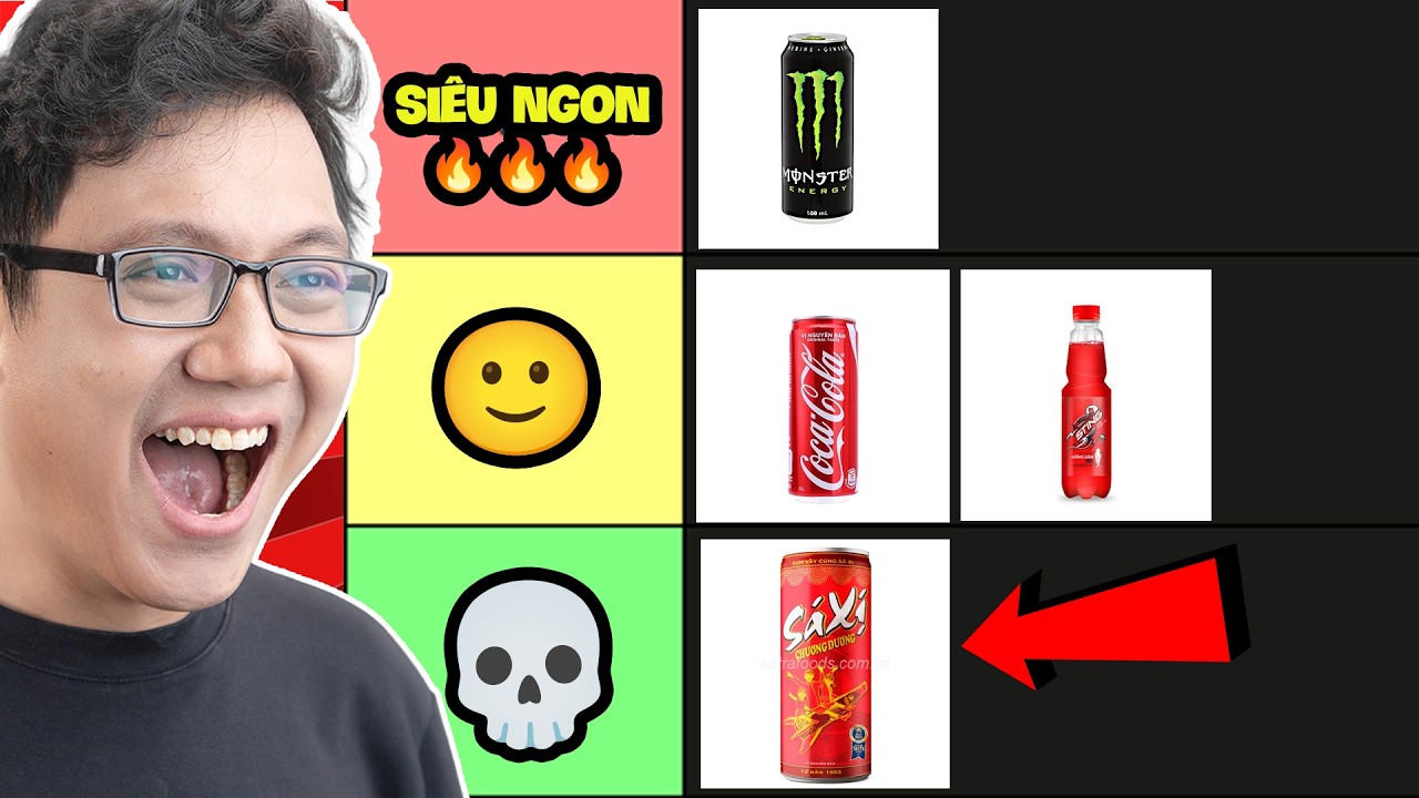 T&ocirc;i Xếp Hạng Tất Cả Nước Ngọt (ko ai hỏi)