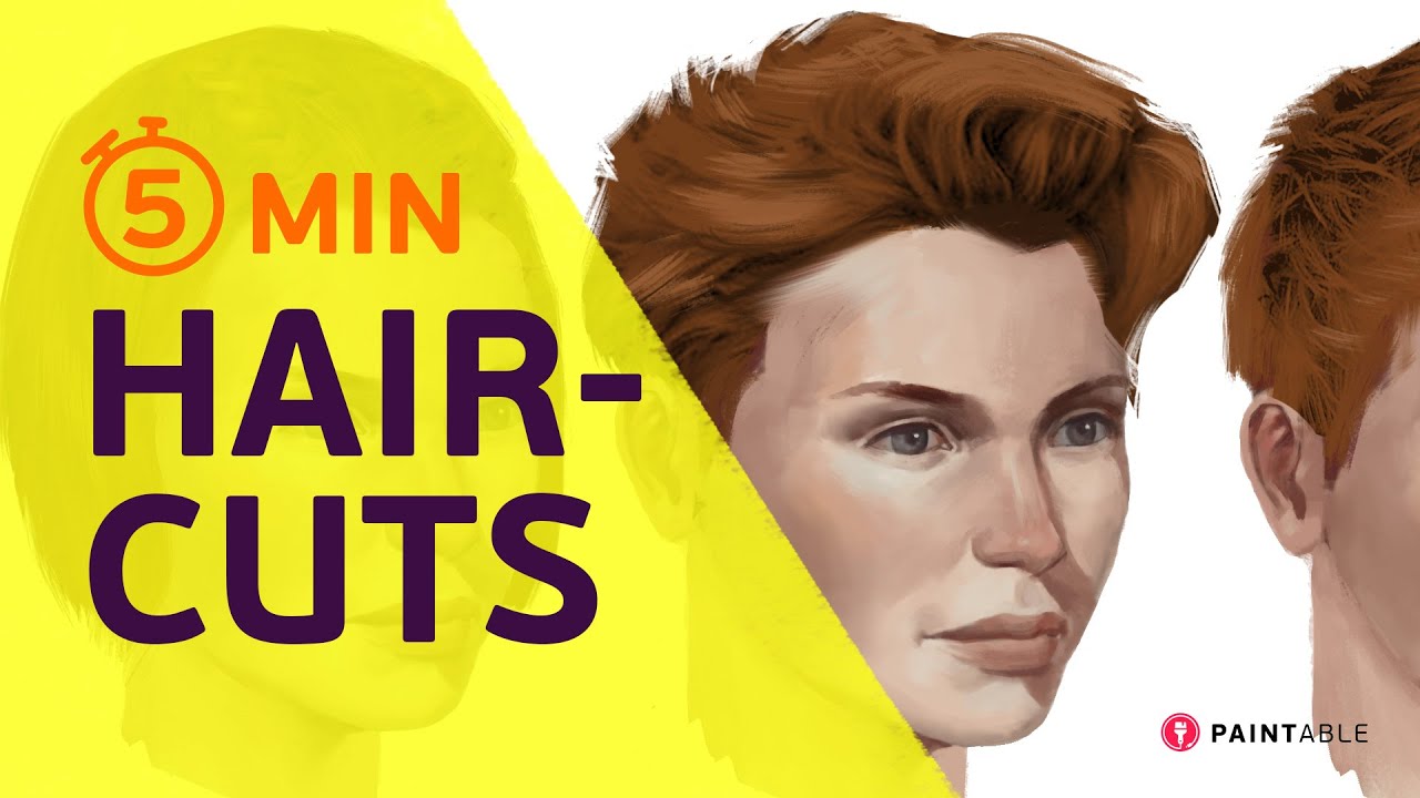 Digital Painting Technique: The 5-Minute 'Haircut Hack'