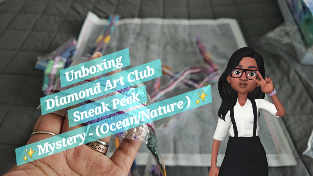 Unboxing Diamond Art Club ✨️ Mystery Ocean/Mystery ✨️