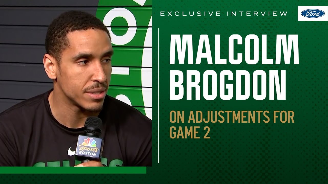 EXCLUSIVE INTERVIEW: Malcolm Brogdon looks ahead to Game 2 adjustments with Abby Chin