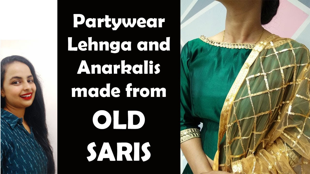 Upcycle Old Sarees and also learn how to cut Kalis/Panels from Saris