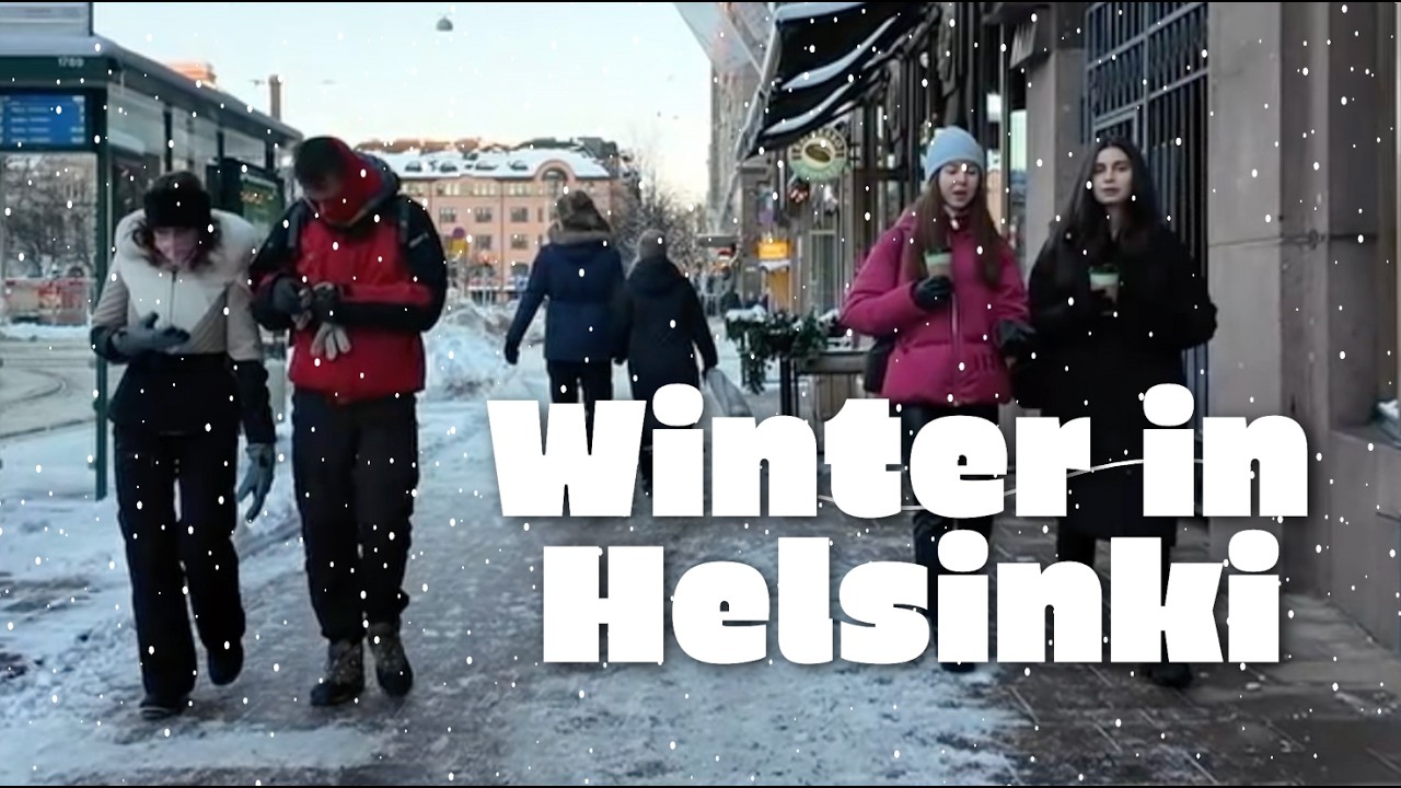 THE MOST BEAUTIFUL Winter Day Helsinki Walking Tour 🇫🇮 | Helsinki Finland 2025 4K