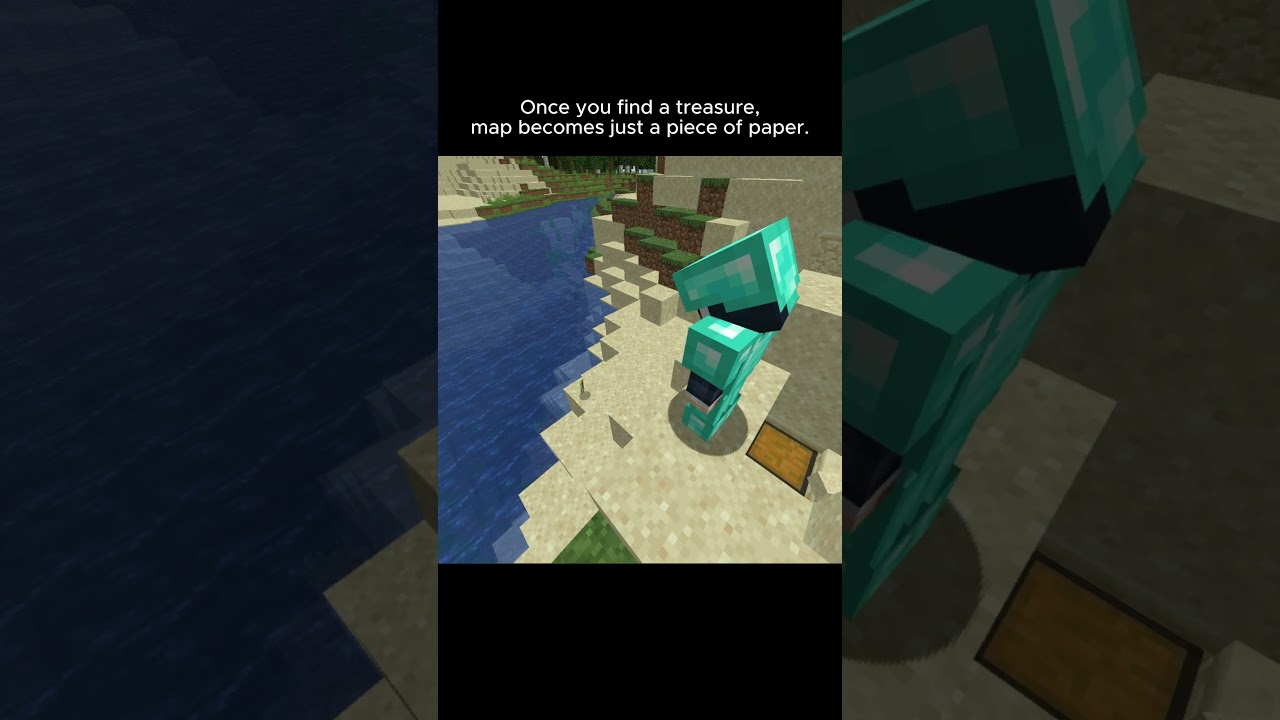 Once you find a treasure, map becomes just a piece of paper.  