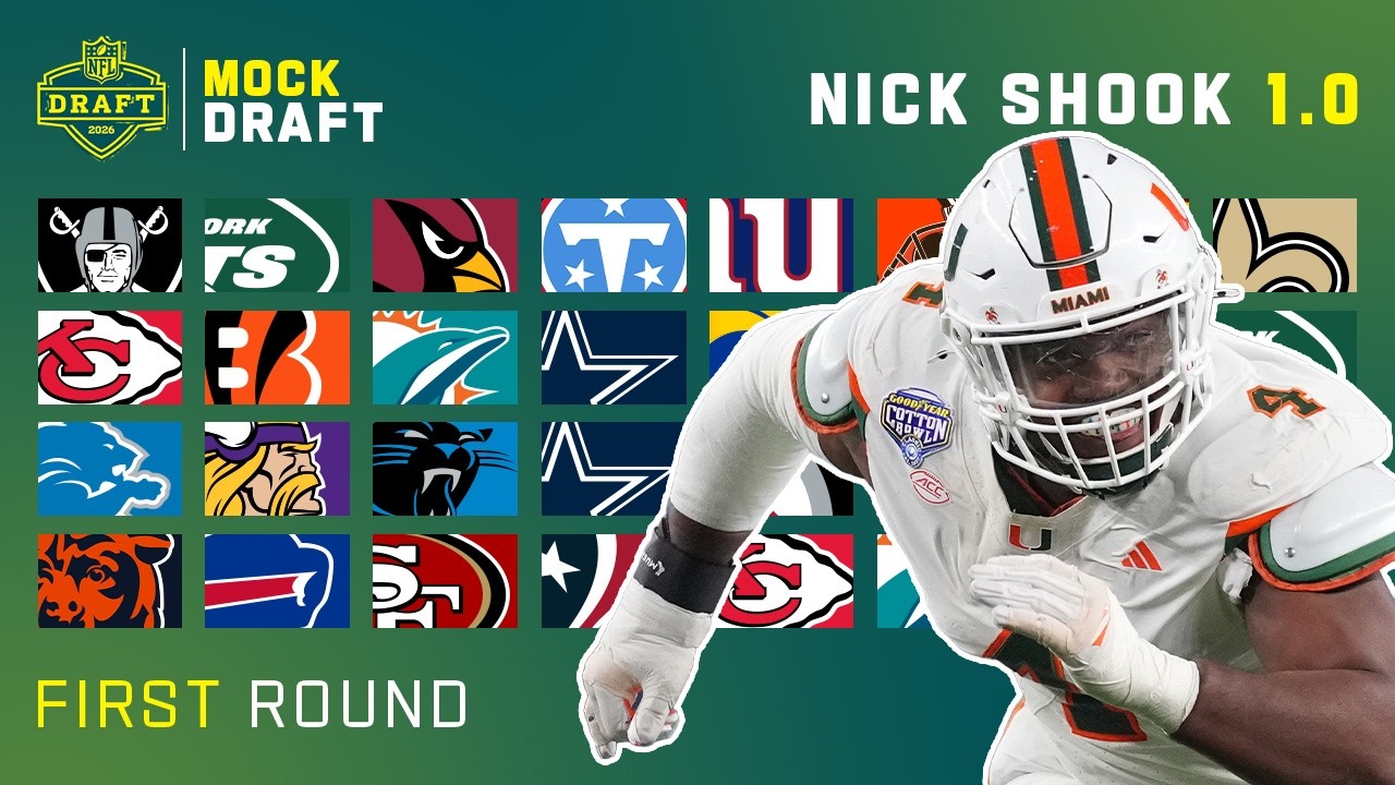 Nick Shook's Full 2026 NFL Mock Draft 1.0 | Mock Draft Live