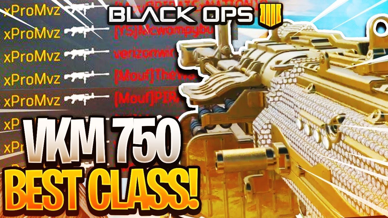 (BO4) BEST VKM 750 LMG CLASS SETUP! (BLACK OPS 4)